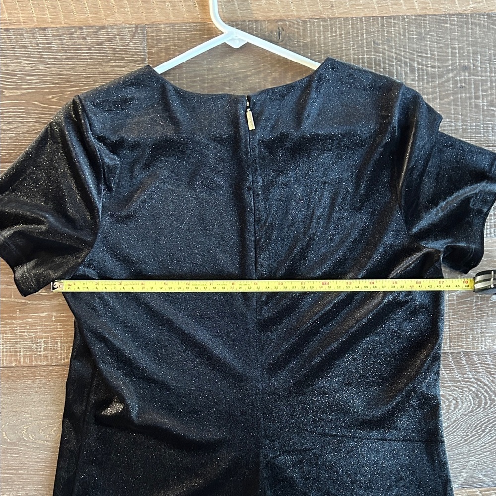 Michael Kors Shimmering Black Mini Dress - Picture 4 of 6